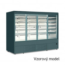 Juka Varna 160/80 DP  Chladicí vitrína přístěnná, posuv. dveře 